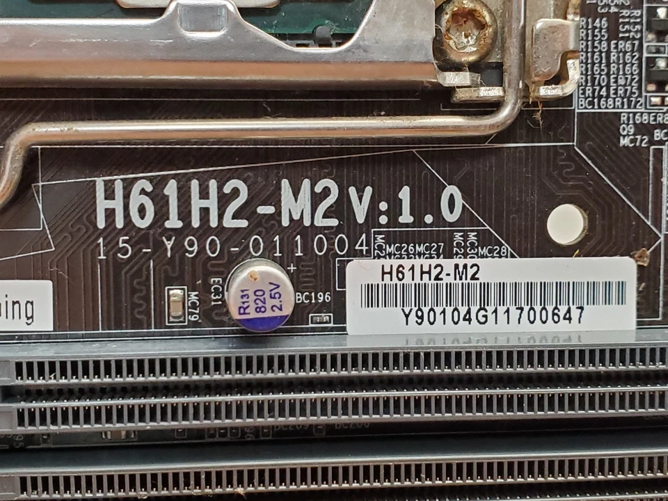 Intel Core i3-2100 + ECS H61H2-M2 Motherboard DDR3 16GB RAM Cooler Kit IO Plate - Image 4 of 4