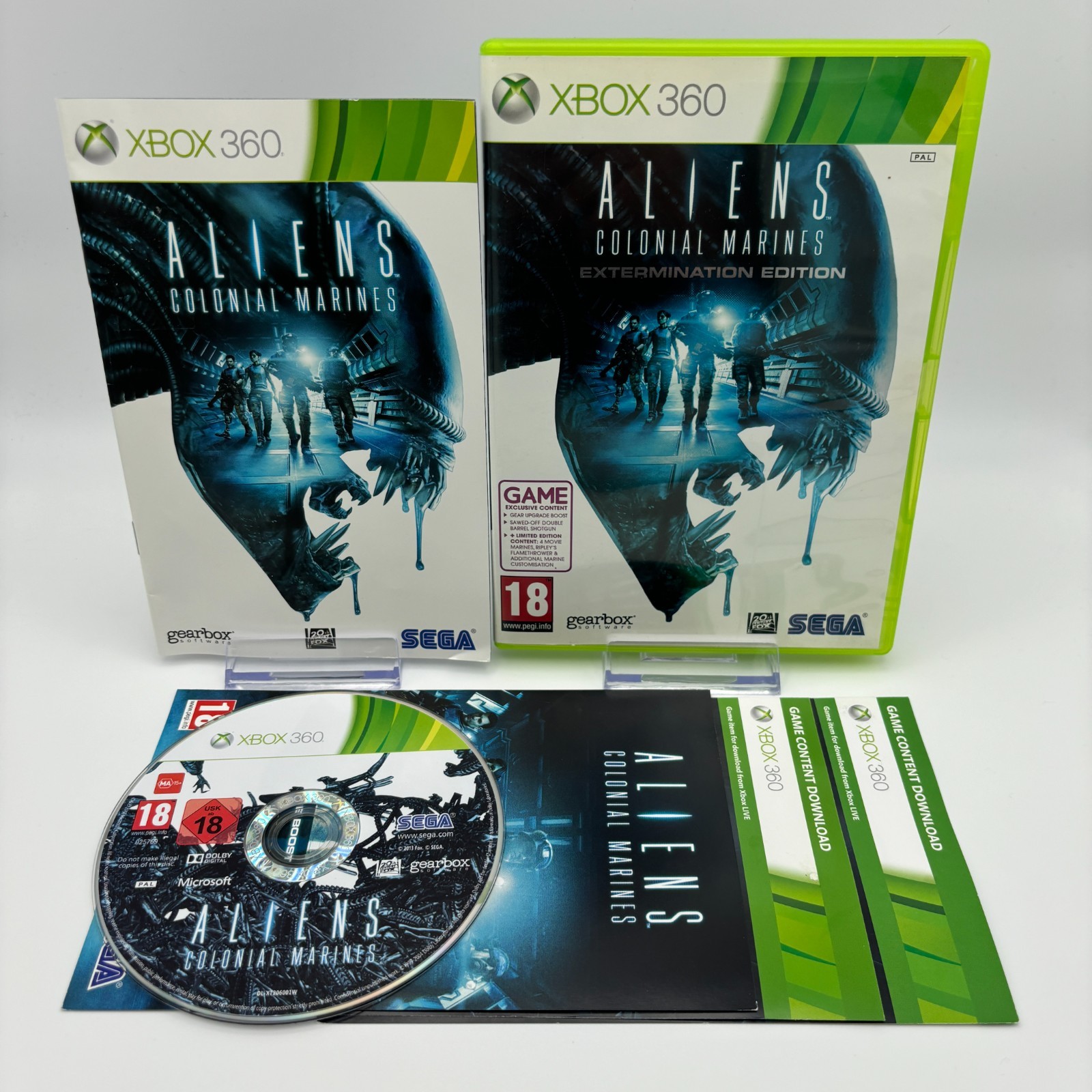 Aliens Colonial Marines Extermination Edition (PAL Xbox 360, 2013) *Near Mint*