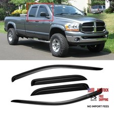 Window Visor for For 2002-2009  Ram  Quad Cab/ Extended Cab  Out-Channel