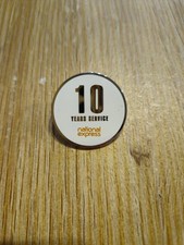National Express 10 Year Service Badge