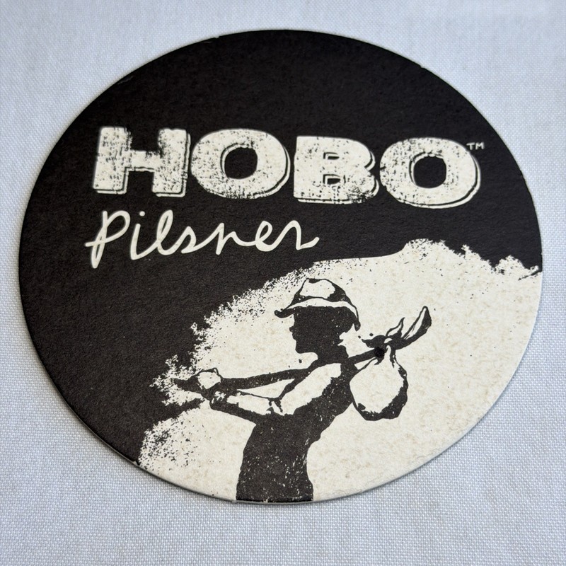 Dust Bowl Brewing Co, Hobo Pilsner, Turlock CA, 4”