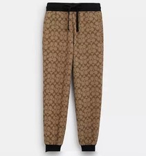 Coach Ladies Signature Jogger Pants Size Large