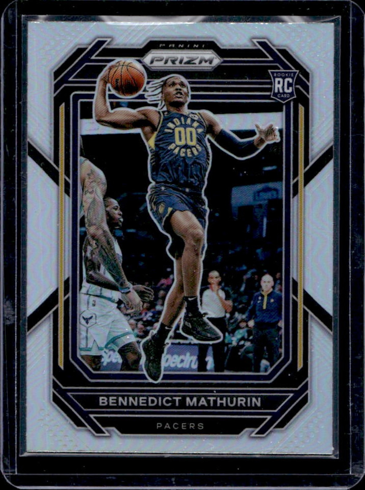 2022-23 Panini Prizm Bennedict Mathurin RC Prizm Silver Rookie #254 Pacers