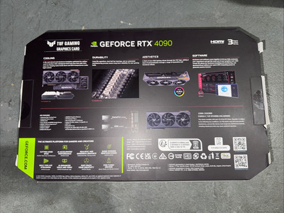 Box Only) Box For Asus RTX 4090 Tuf Gaming GPU (Non OC Version