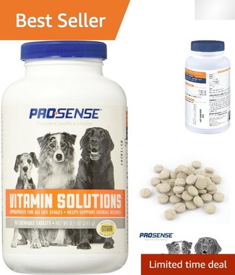 Daily Nutritional Support for Dogs - Pro-Sense Multivitamin 90 Count Chewables