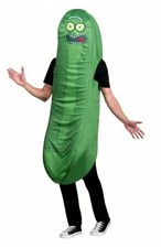 New NIP Spirit Halloween Adult Pickle Rick Costume - Rick and Morty Halloween