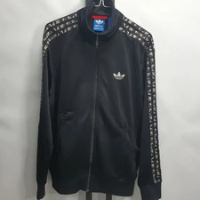 Adidas Firebird Camo Track Top Black 100