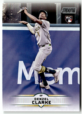 2025 Topps Stadium Club MLB No. 31 Denzel Clarke Rookie