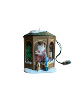 1995 Hallmark Keepsake Ornament Coming to See Santa  Light and Motion Voice
