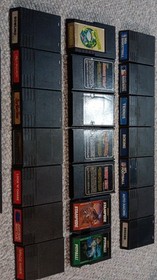 Lot of 30 Intelliviison Games, Frogger, Pitfall!, Burgertime and More!