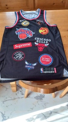 SUPREME NIKE Supreme /Nike /NBA Trikot Teams Authentic Jersey Größe XS 44