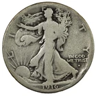 1916-S Walking Liberty Half Dollar 50c VG Better Early Date (slight rim dings)