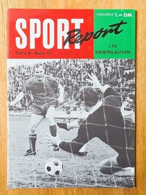 1. FC Kaiserslautern + SPORT Report + Serie A + Band 10 + Bundesliga 1965/1966