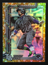 2025 Topps Holiday Yandy Diaz Stocking Stuffer Gold Ornament #H20