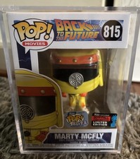 Funko Pop! Back To The Future Marty McFly #815 2019 Fall Limited Edition w/ Case