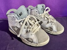 Air Jordan 6 Retro PS preschool Shoes Cool Grey PS DV3605-100 Sz 11 C