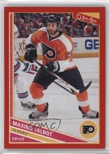 2013-14 O-Pee-Chee Wrapper Redemption Red Border Maxime Talbot #299 2a8