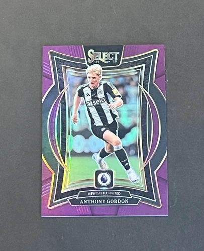 2024-25 Panini Select EPL #88 Anthony Gordon Terrace Purple Prizm /140