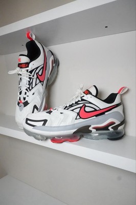 Nike Air VaporMax EVO 'Summit White Bright Crimson  Infrared Size 13