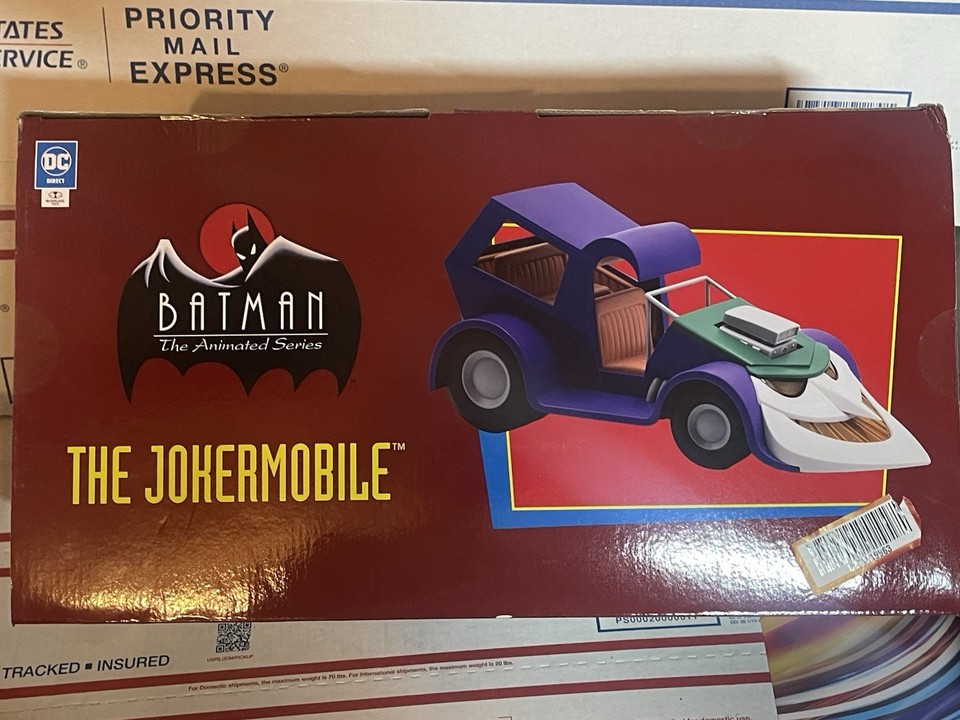Voiture Jokermobile - Série Animée Batman 1993 - Collection Vintage