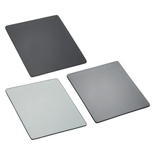 3Pcs ND2/ND4/ND8 Reverse GND Filter Neutral Density Lens Filter, Gray