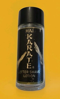Vintage Hai Karate After Shave Splash Bottle 4oz 1960's ~ Sex  Panther 