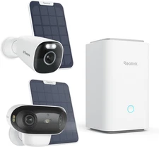 Argus 4 Pro and Argus Eco Ultra Home Hub Kit, 4K Solar Security Camera Wireless 