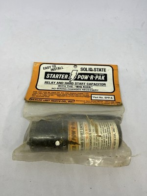 SPP5 Hard Start Super Boost POW-R-PAK USE ON ALL PSC SINGLE PHASE 115V THRU 288V