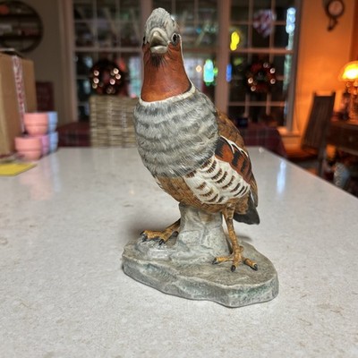Goto Original Mountain Quail 8 1/2  Porcelain - Nice