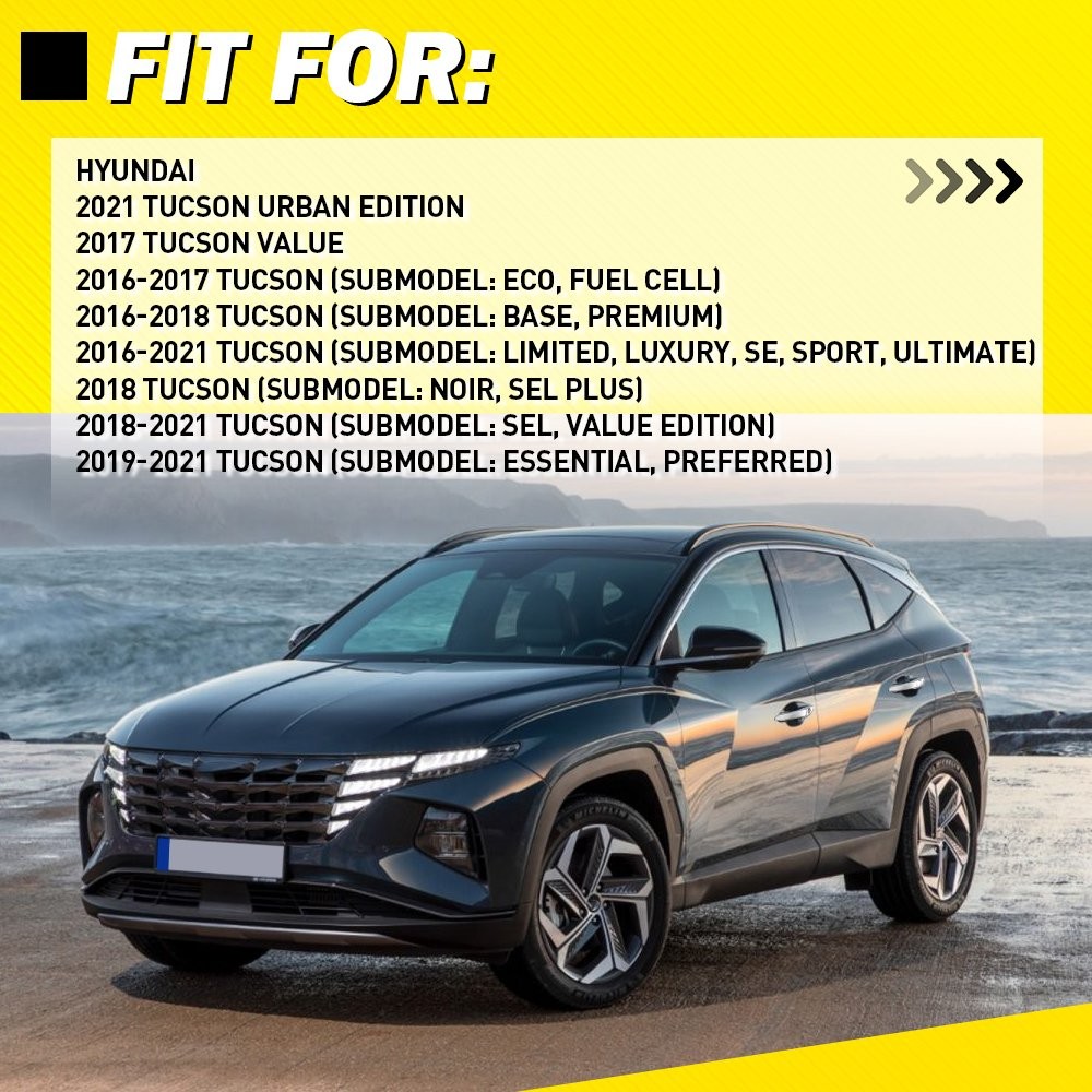 Left Outer Door Handle Front For 16 17 18 19-2021 Hyundai Tucson Limited Luxury thumbnail 2