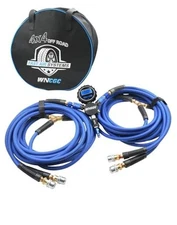 4 Tire Inflation Deflation System, 1/4 Inch x 13FT Hybrid Air Hose, Heavy Duty 