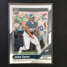 2024 Panini Donruss Optic Football Jalen Carter #163