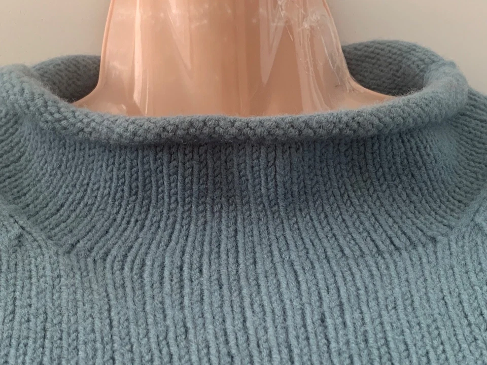 Springfield 50% Wolle Pulli M 42 Oberweite 56 Länge 64 SG Zustand, - Bild 3 von 4