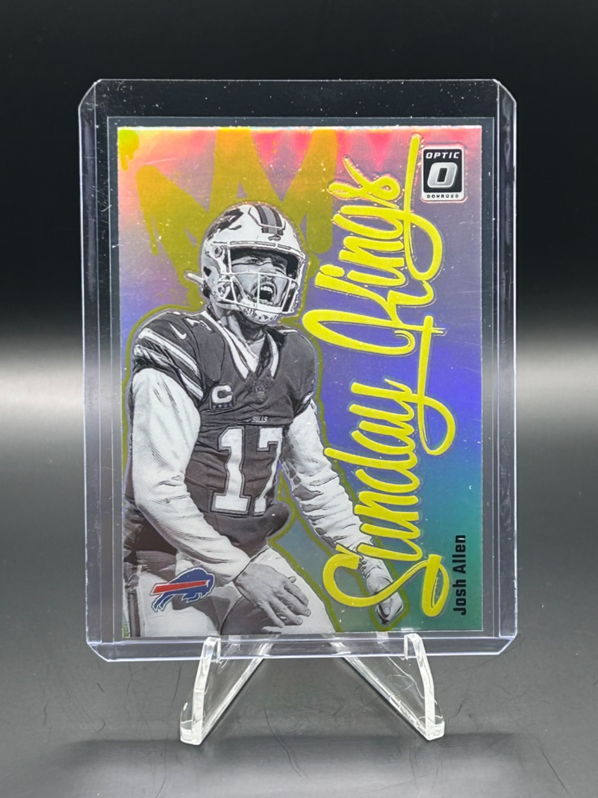 2024 Panini Donruss Optic Sunday Kings Josh Allen #5 CASE HIT