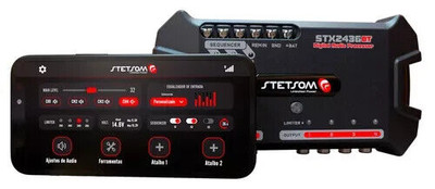Stetsom STX 2436 Bluetooth Full DSP 4-Kanal-Ausgang / Prozessor von...