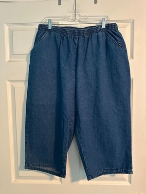 Vintage Chic Brand Women's Blue Capri/Culottes Size 20W Average
