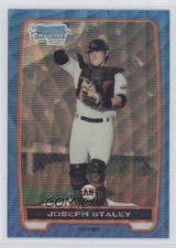 2012 Bowman Chrome Prospects Redemption Refractor Blue Wave Joe Staley 0c4