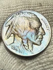 1917 Buffalo Nickel, Nice Gem Lustrous AU++ High Grade Toned