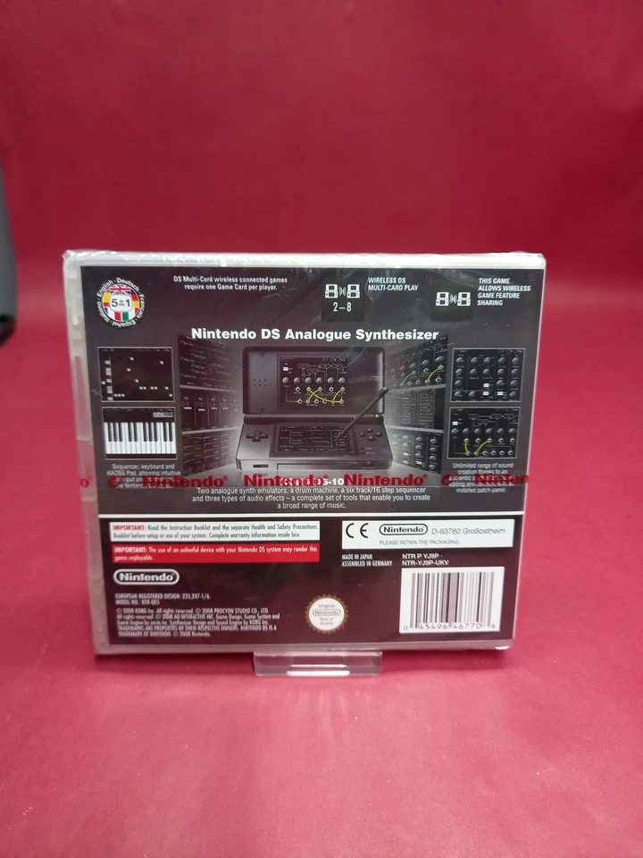 Korg DS-10 Synthesizer Nintendo DS Game *New/Sealed* PAL - Image 2 of 4