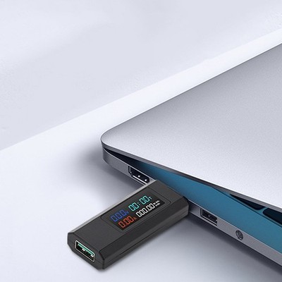Multiparameter Leistungsmesser für USB Geräteprüfung DC 4V bis 30V 0-6,5A
