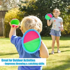 Outdoor Toss & Catch Ball Game – Fun Yard, Park & Beach Toy for Kids, Active Out