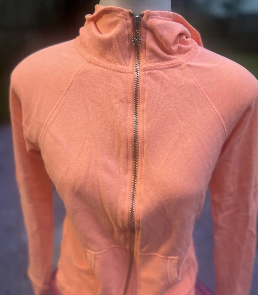 Victoria’s Secret Angel Wing Hoodie Sz Small Sequin Y2K Athleisure - Image 3 of 4
