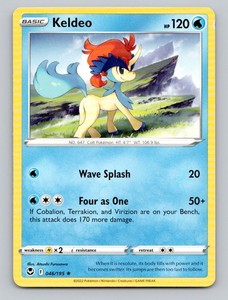 Keldeo 046/195 Silver Tempest Rare