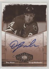 2004-05 Upper Deck Legendary Signatures Doug Wilson #DW Auto HOF 0i5j