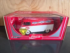 Coca Cola Diecast Solido Coca Cola V. W. 1966 Combi Die Cast 1:19 Scale Replica