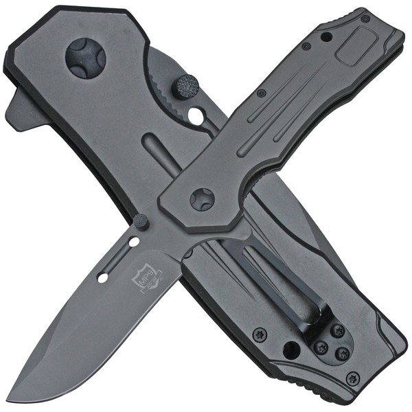 MP9 Taschenmesser Master Robustes Einhandmesser Aluminiumgriff Liner Lock Clip-image