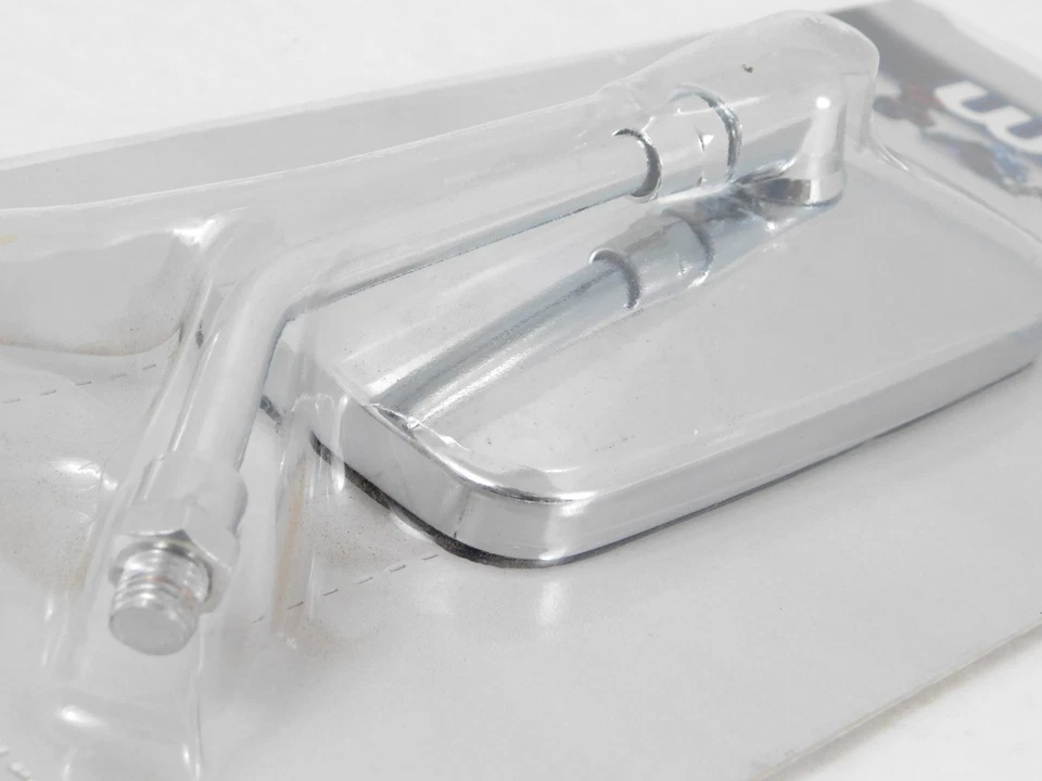 1 pieza NUEVO: WPS Yamaha Sport Moto Cruiser Cromo Espejo Parte 56-9832 Foto 3 de 4