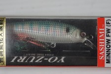 Yo-Zuri R1124 Crystal Minnow Floating Lure C4 Silver Black