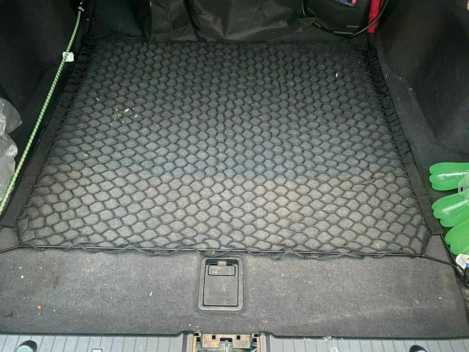 Red de carga organizadora estilo piso maletero trasero para Mercedes-Benz Clase E 2003-2009 Foto 4 de 4