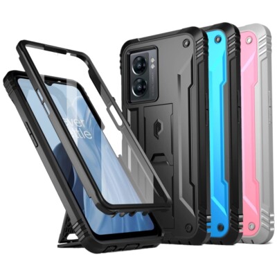 For OnePlus Nord N300 5G Case Poetic Shockproof With Kickstand Built-in Screen